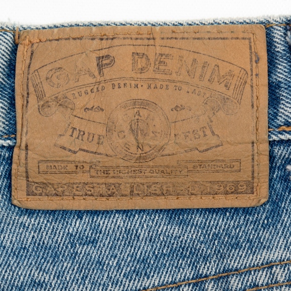 GAP Denim Skirt VINTAGE - Waist 26 - Picture 6 of 6